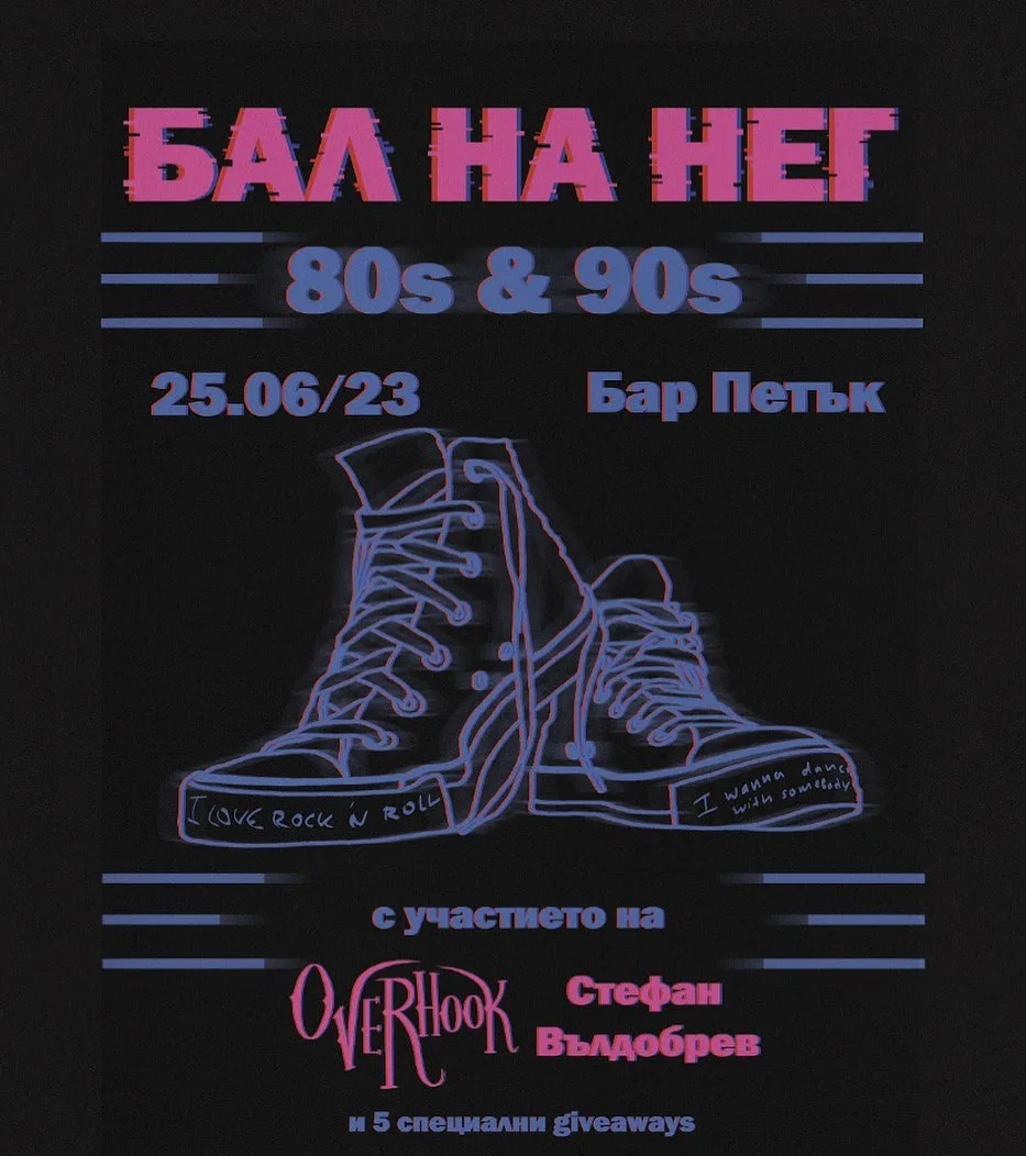 Бал на Интеракт 2023: 80s & 90s — кадър от архива на клуба