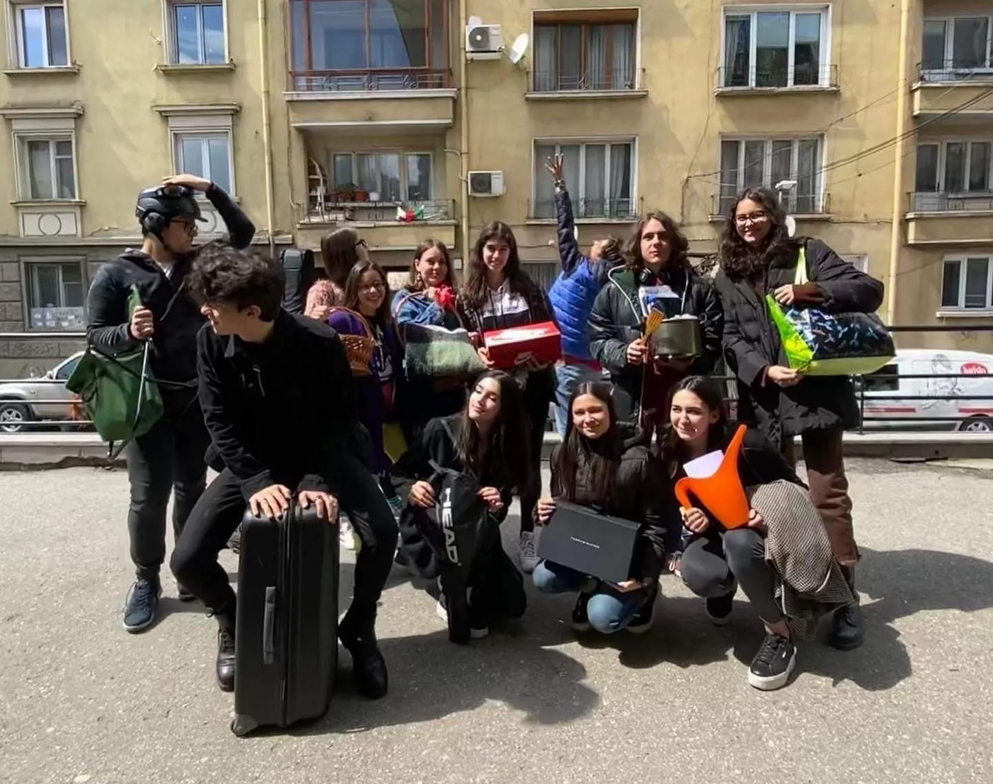 Anything but a Backpack Day — кадър от архива на клуба